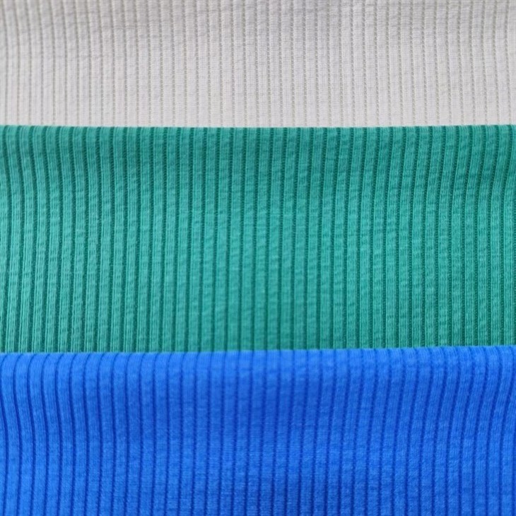 Sand Wash Rayon Poly Rib Fabric